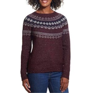Weatherproof Vintage Fair Isle Sweater